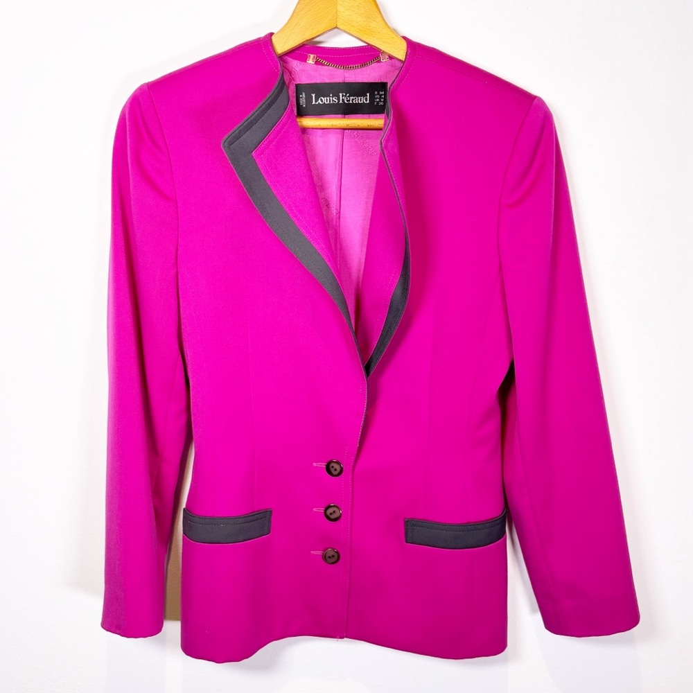 Louis Feraud Pink Blazer Jacket